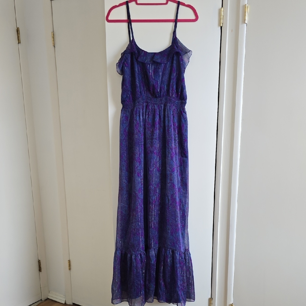 Express Purple Maxi Dress